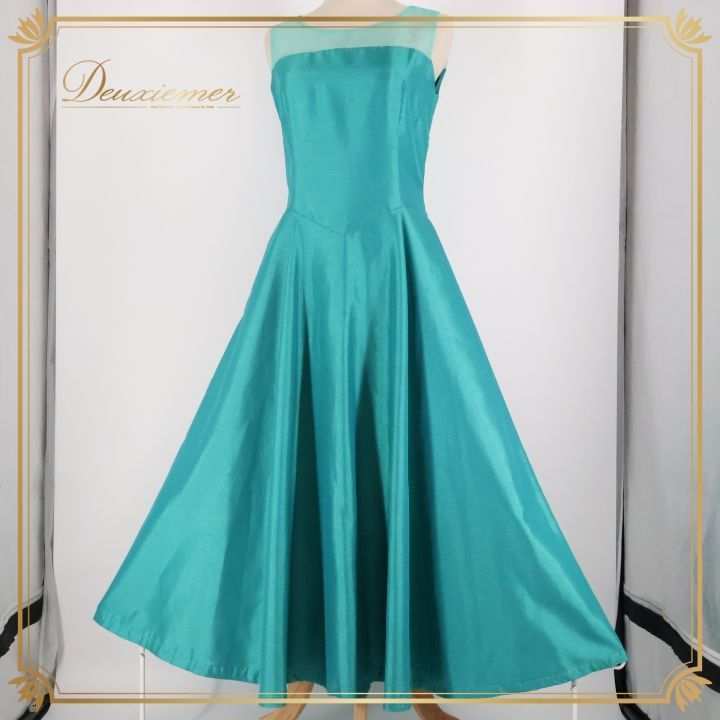 【美品 日本製 フラダンス衣装】ブルー MermaidLine MMJ ドレス 美品 日本製 フラダンス衣装】ブルー MermaidLine MMJ ドレス MMJ フラ