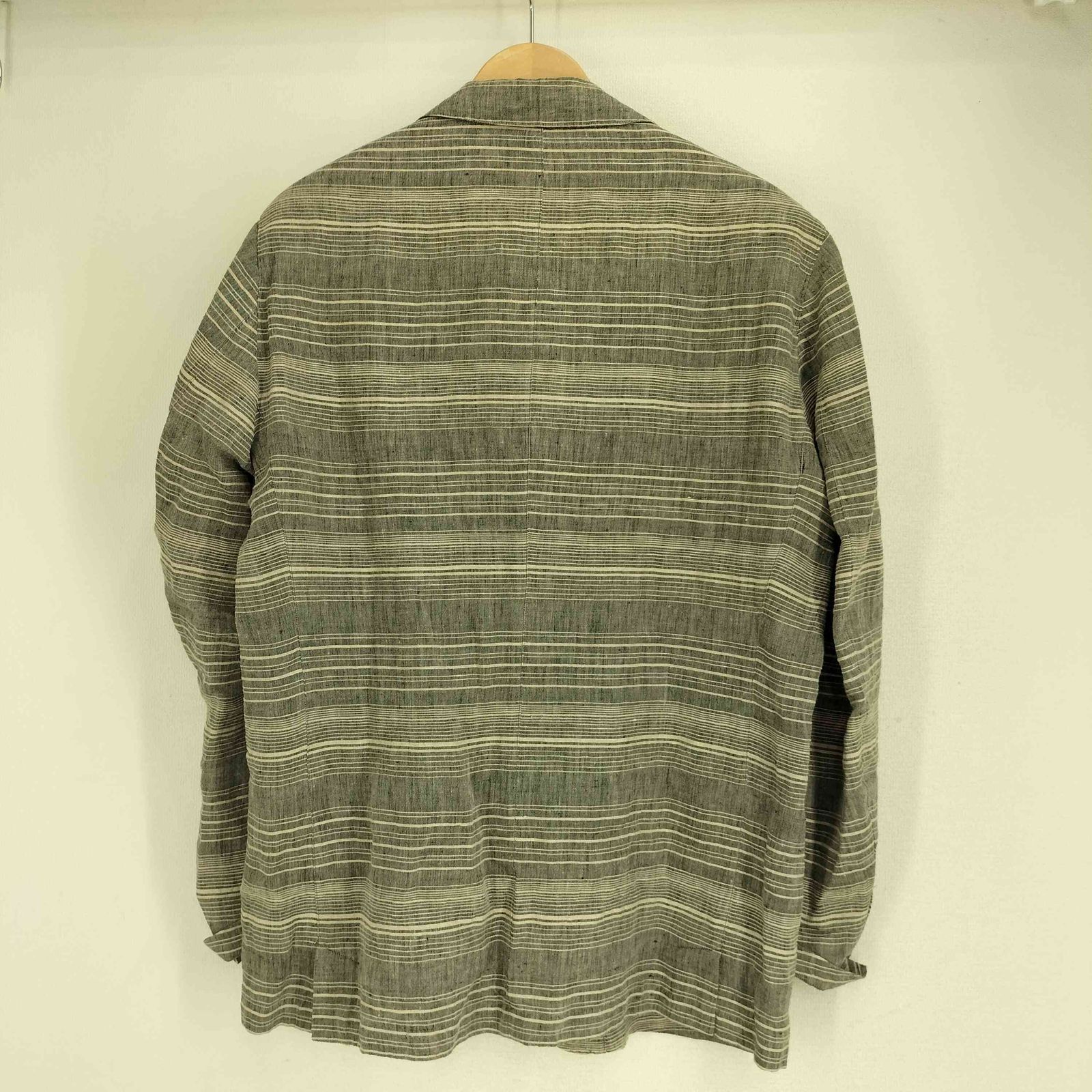 マウリツィオバルダサーリ MAURIZIO BALDASSARI ボーダー リネン100 2B