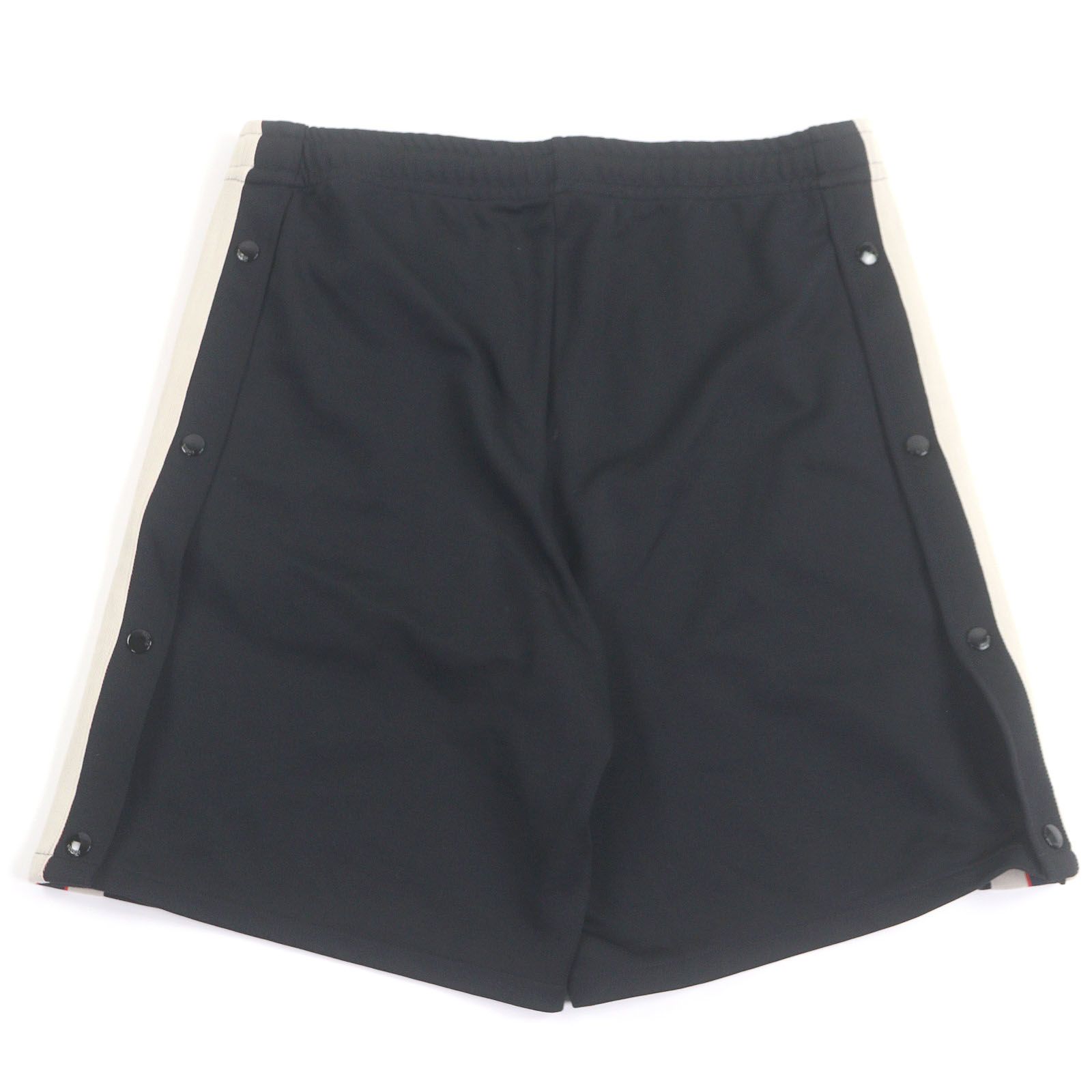 GUCCI グッチ 475355 サイドロゴライン テクニカルジャージー ショートパンツ ジョガーパンツ ブラック S イタリア製 メンズ