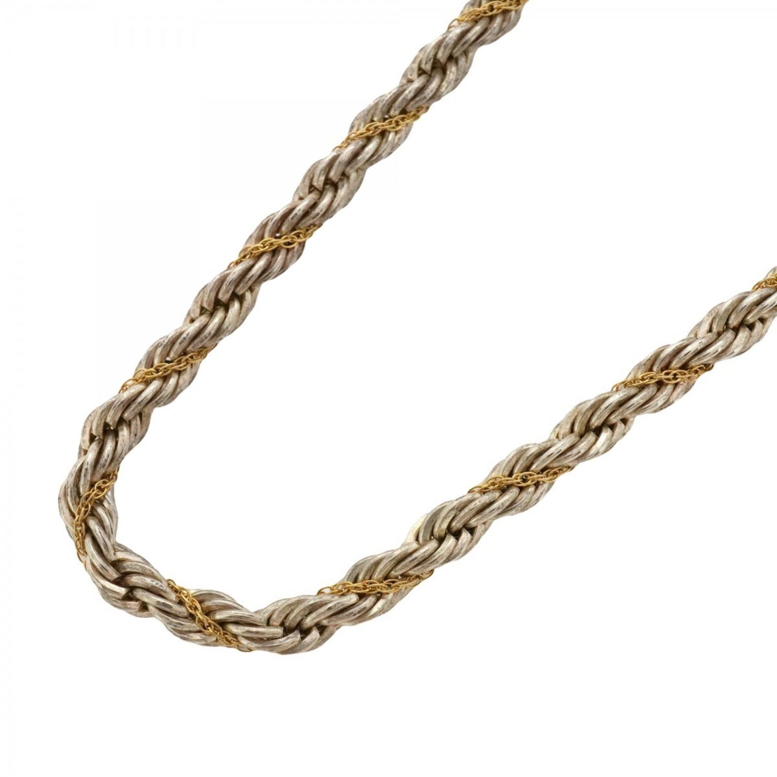 ティファニー(Tiffany) ティファニー ネックレス ツイストロープ 18KYG