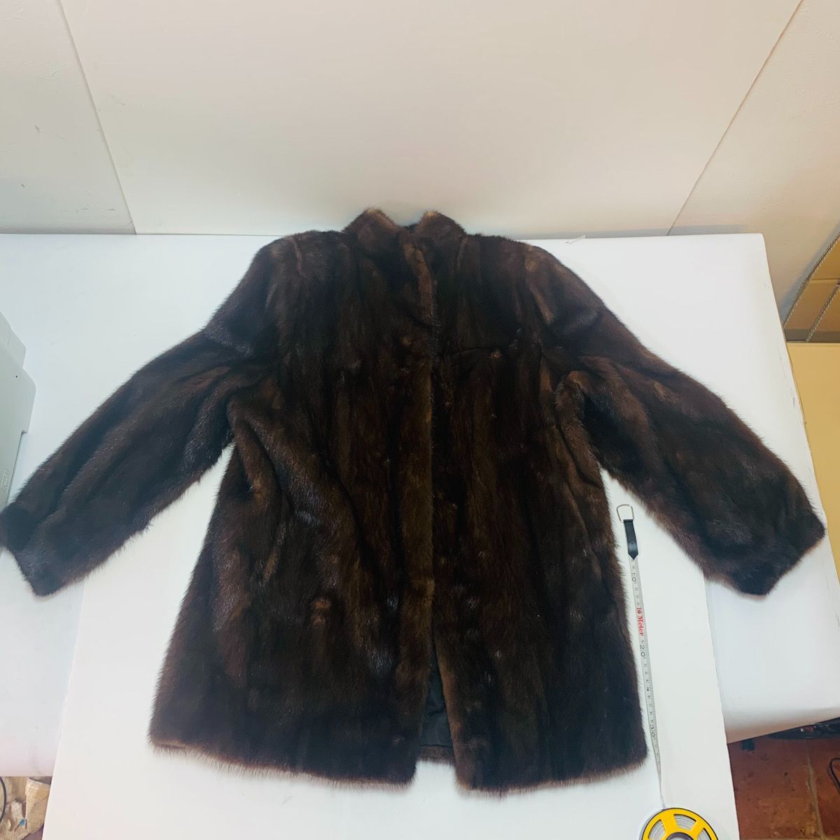 サガミンク ミンクコート レディース ブラウン 15号 SAGA FURS サガファー