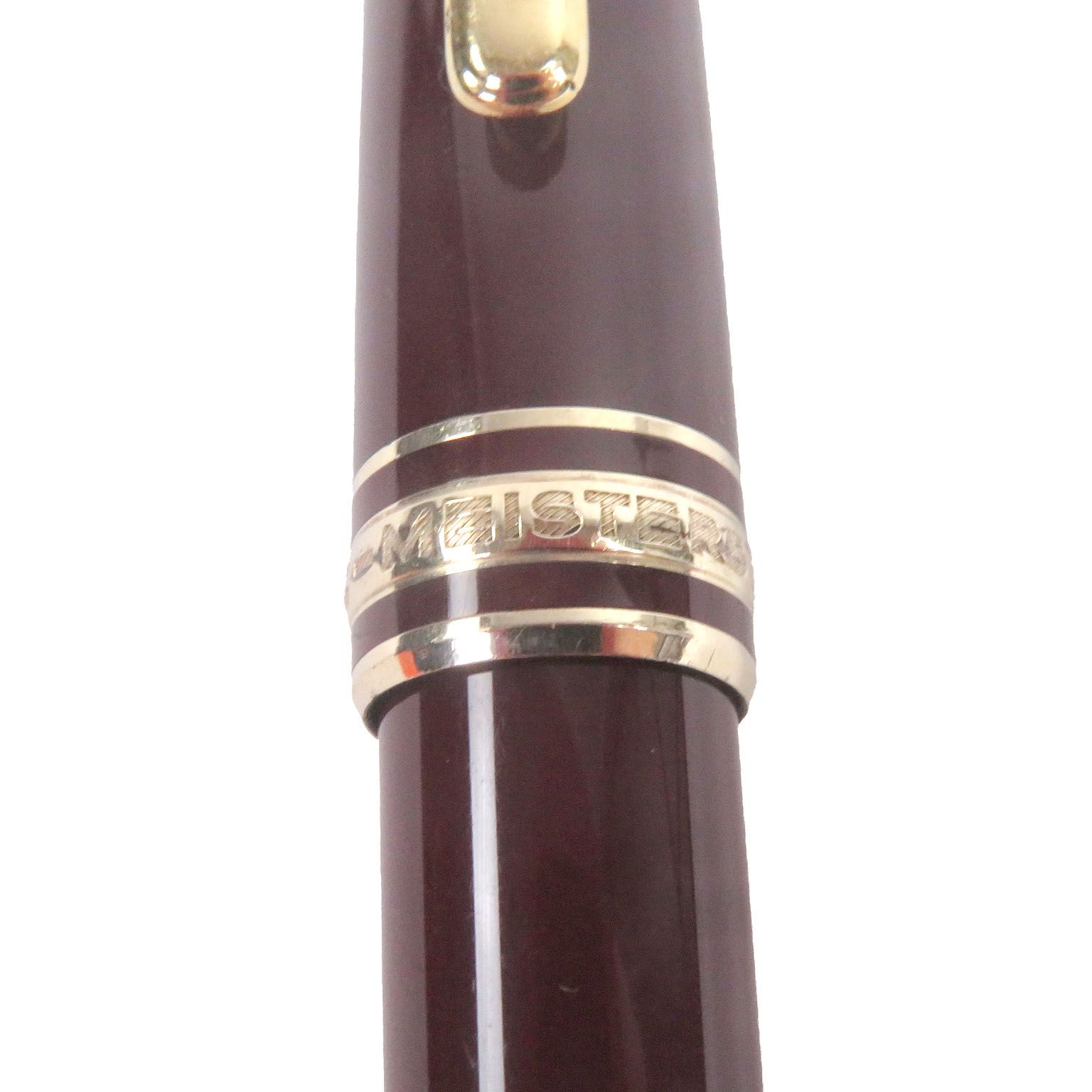  モンブラン マイスターシュテュック クラシック ペン先14 K EFニブ 万年筆 ボルドー ゴールド ドイツ製 メンズ 万年筆 万年筆 インク