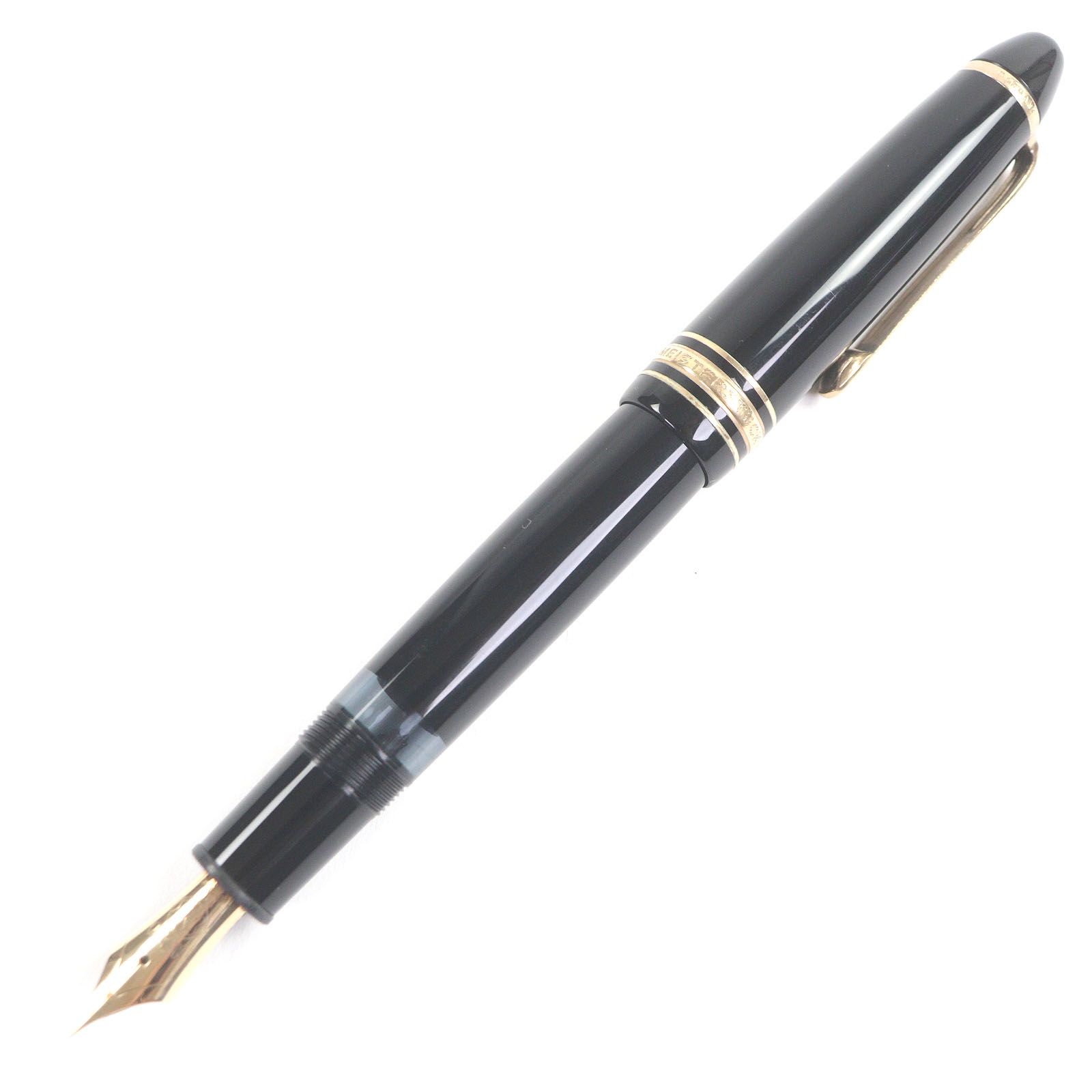 美品□MONTBLANC モンブラン マイスターシュテュック 146 ペン先14C EF