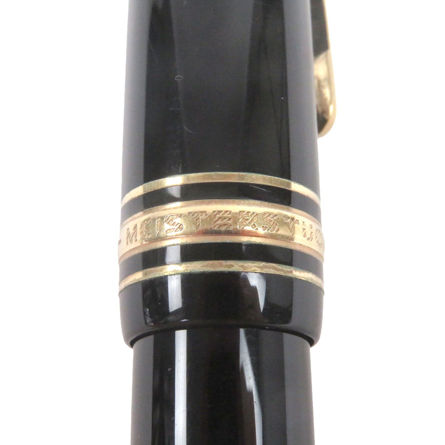 美品□MONTBLANC モンブラン マイスターシュテュック 146 ペン先14C EF