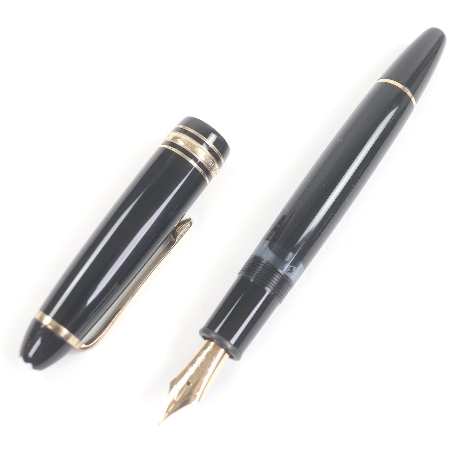 美品□MONTBLANC モンブラン マイスターシュテュック 146 ペン先14C EF