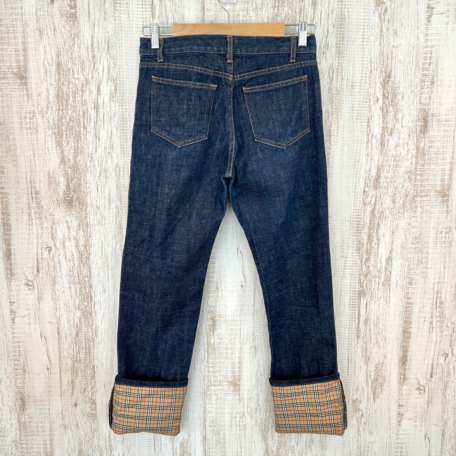 BURBERRY BLUE LABEL バーバリーブルーレーベル ホースロゴボタン ノバ