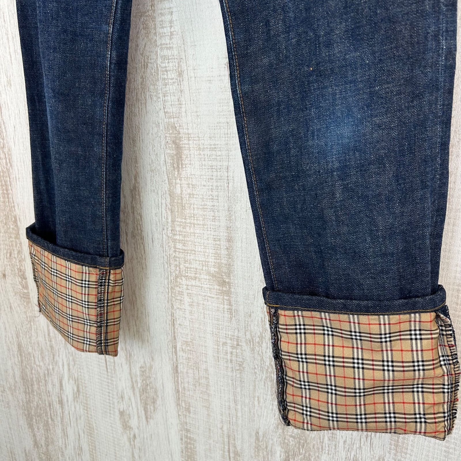 BURBERRY BLUE LABEL バーバリーブルーレーベル ホースロゴボタン ノバ