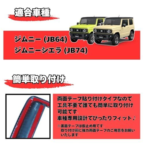 ジムニー JB64 JB74 サイドドアガード カバープロテクタージムニー