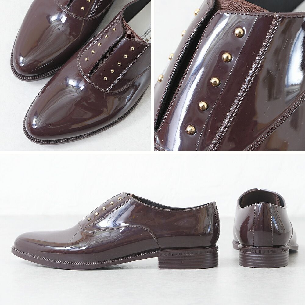  ブラック 完全防水レインシューズ レディース オックスフォード ローファー 雨靴 ローヒール ぺたんこ 雨 防水 防滑 痛くない 歩きやすい 柔らかい 長時間 疲れない おしゃれ きれいめ かわいい 通勤 黒 晴雨兼用 靴 レインシューズ 長靴 レインシューズ