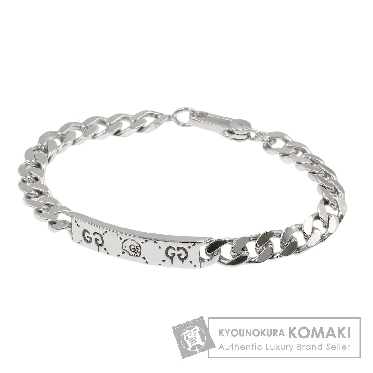 花*薫様 中古品　GUCCI ゴースト GHOST ブレスレット SV925 シ 花*薫様 中古品 GUCCI ゴースト GHOST ブレスレット SV925 シ 花*薫様