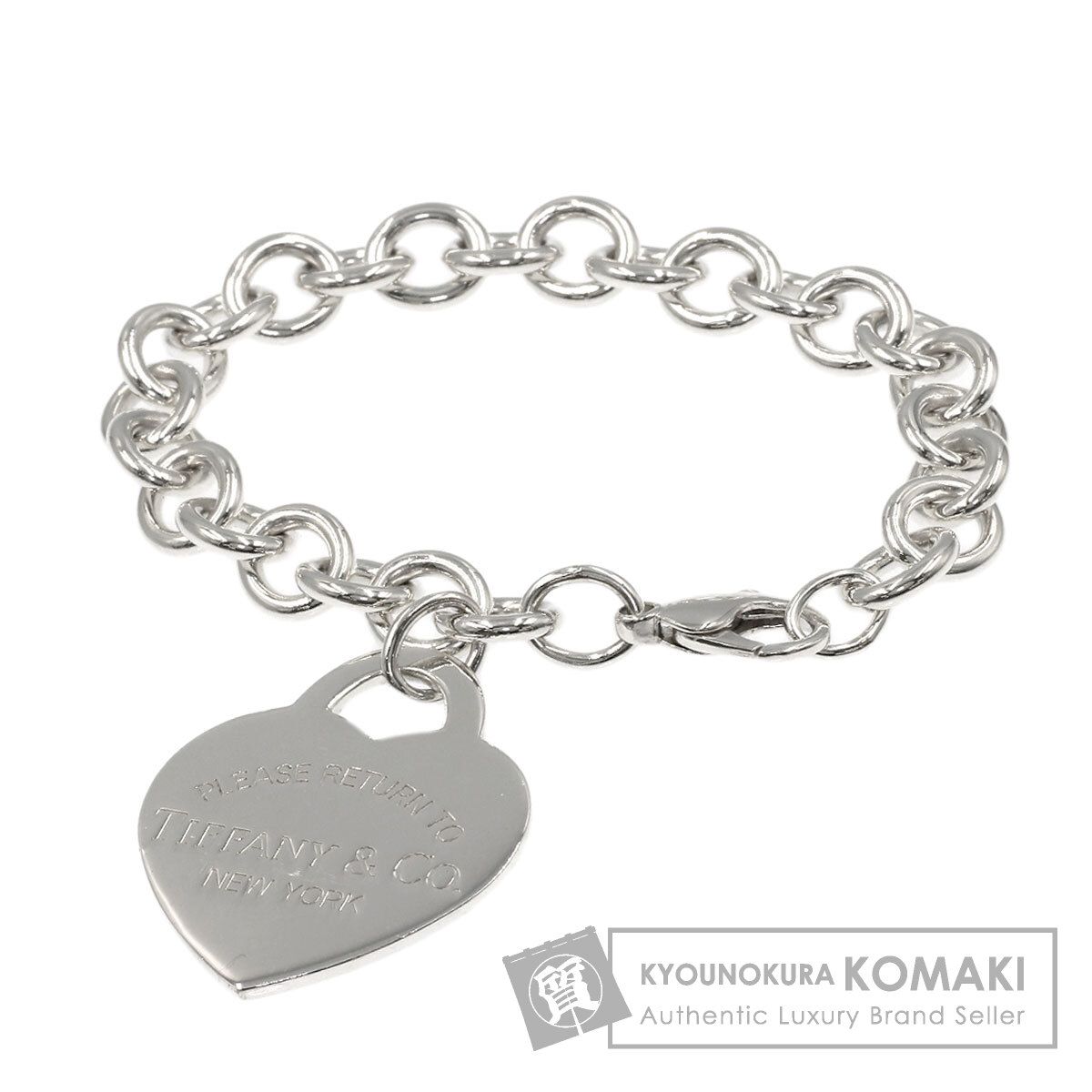TIFFANY Co ティファニー リターントゥ ハートタグ ラージ ブレスレット SV レディース