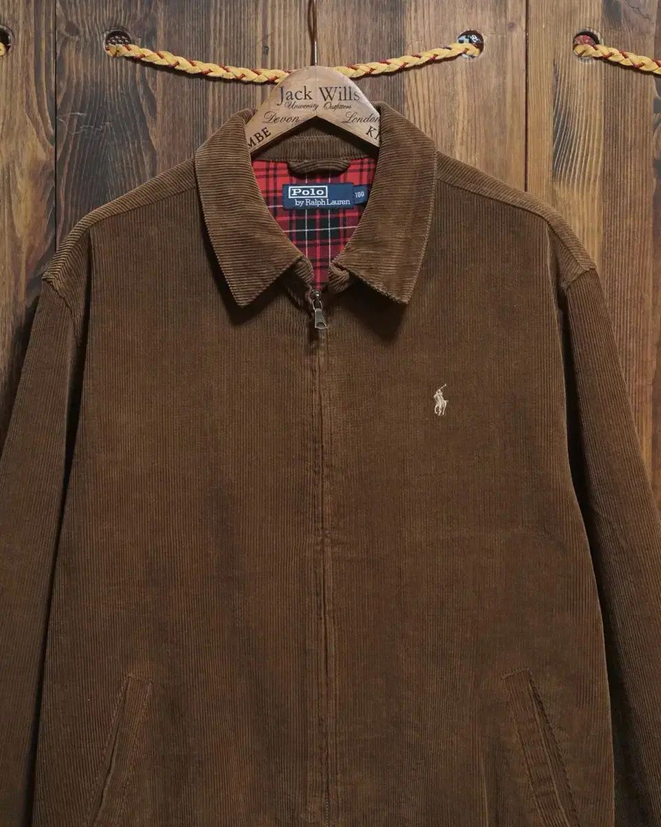ポロ ラルフローレン 90s ハリントン コーデュロイ ジャケット - メルカリ