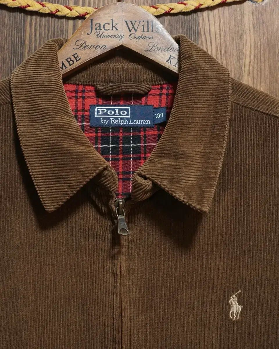 ポロ ラルフローレン 90s ハリントン コーデュロイ ジャケット - メルカリ