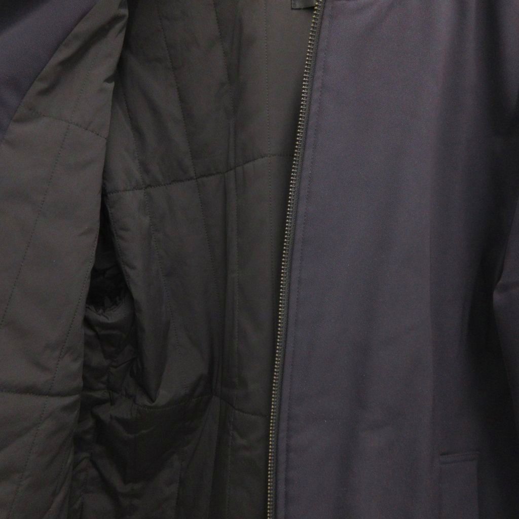 セオリー Theory MA-1 ブルゾン ジャケット 中綿 ジップアップ L 紺