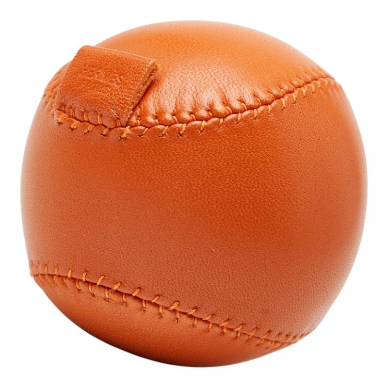 エルメス 2007年 オープン記念 ボール オレンジ レザー メンズ HERMES 1-0242683