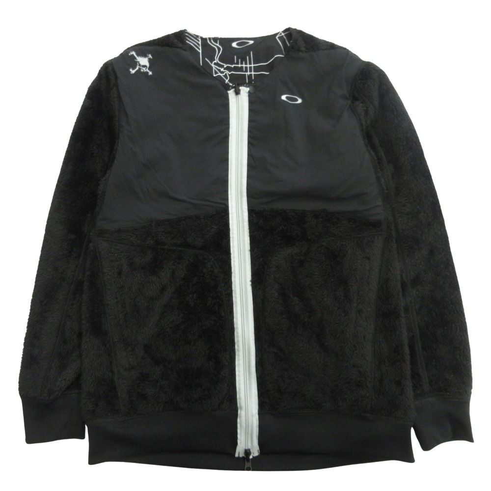 【新品タグ付き】OAKLEYスカル リバーシブル メンズ ウィンドジャケット L 新品同様 OAKLEY オークリー Skull Reversible Wind Jacket スカル