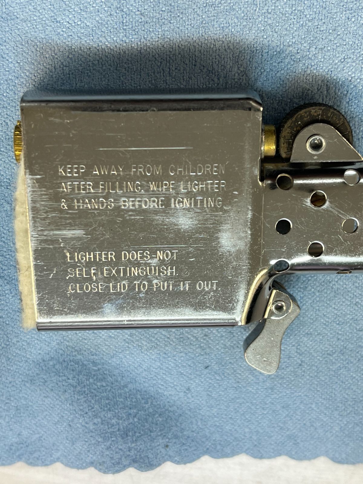 Zippo 北海道限定 ナチュラウィンド 鷲 シリアル入り NO.0876 1995年製