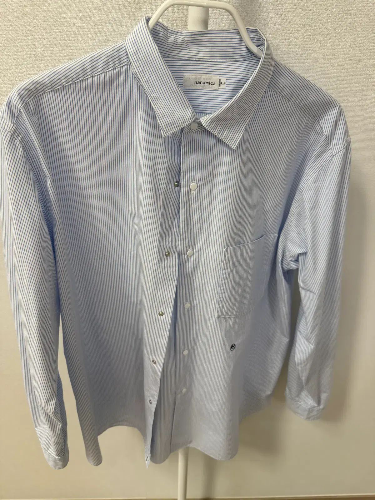 nanamica ナナミカ レギュラー ストライプ WIND AND WISH シャツ ソックス Lサイズ