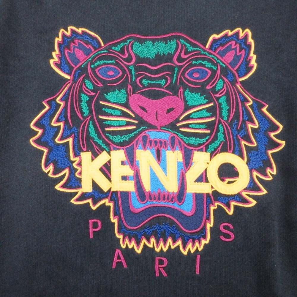 kenzo ケンゾー 刺繍タイガー 良品 KENZO ケンゾー タイガー刺繍 スウェット プルオーバー トップス