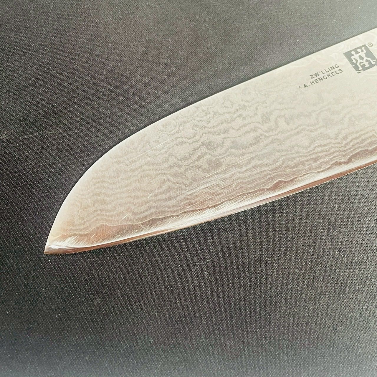 廃盤 ツヴィリング ヘンケルス TWIN HOUCHOH D 60 シェフナイフ 21 cm ダマスカス 牛刀