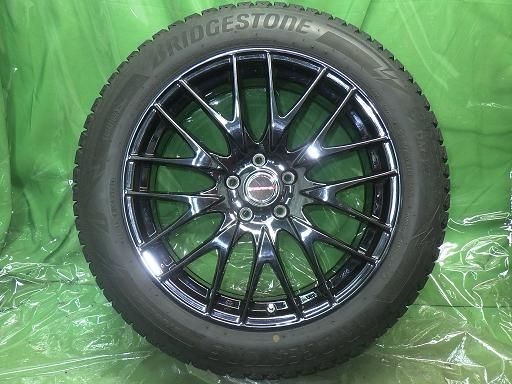 スタッドレス 22年製 バリ山 PRAVA 19インチ ブリヂストン ブリザックDM V 3