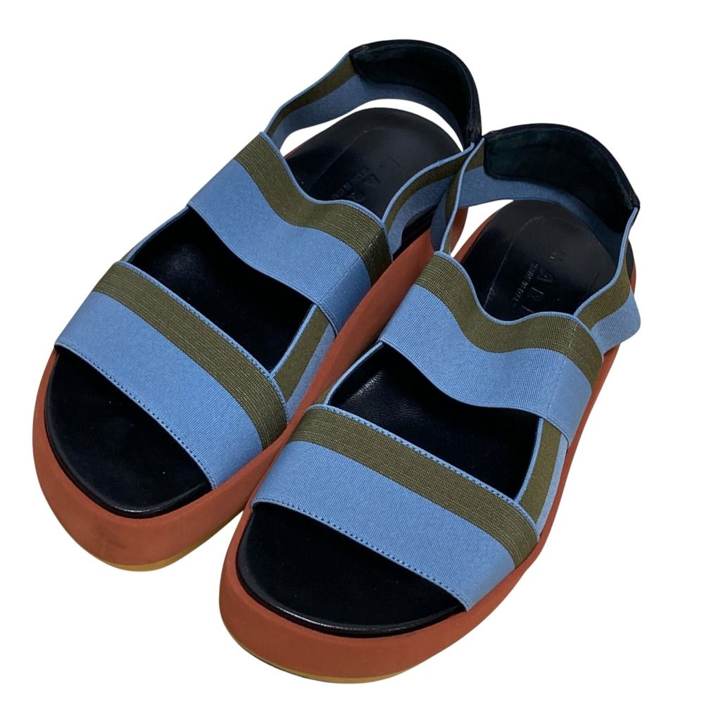 マルニ MARNI サンダル 未使用! マルニ MARNI サンダル 38 パープル 紫
