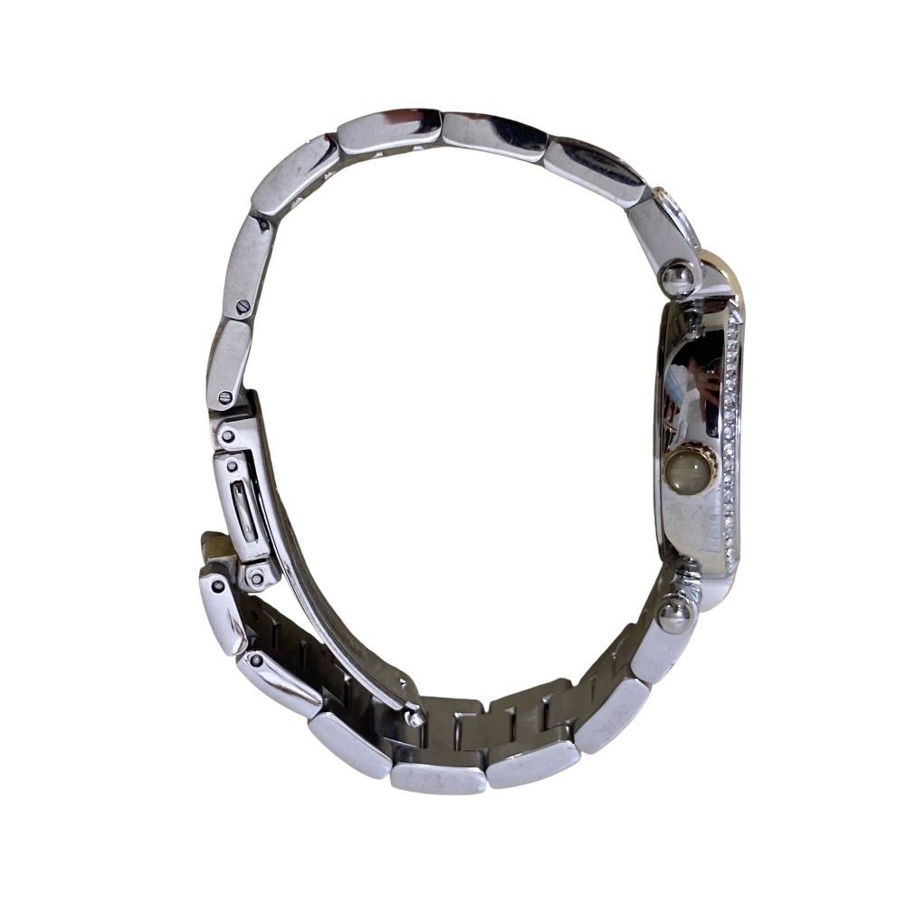 COACH コーチ レディースウォッチ 腕時計 CA 148 シェル文字盤 シルバー レディース 古着