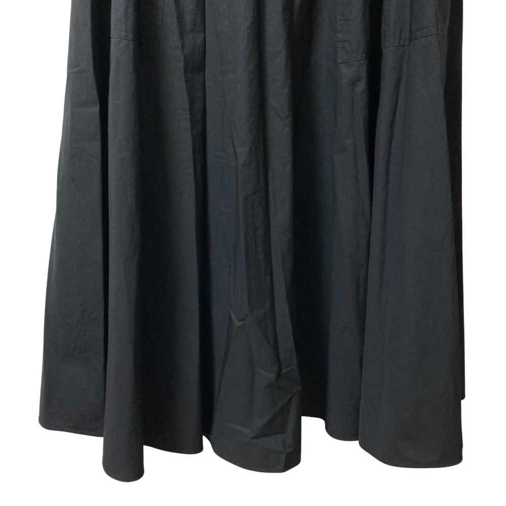 美品 24SS MONCLER モンクレール コットンポプリン ロングフレア