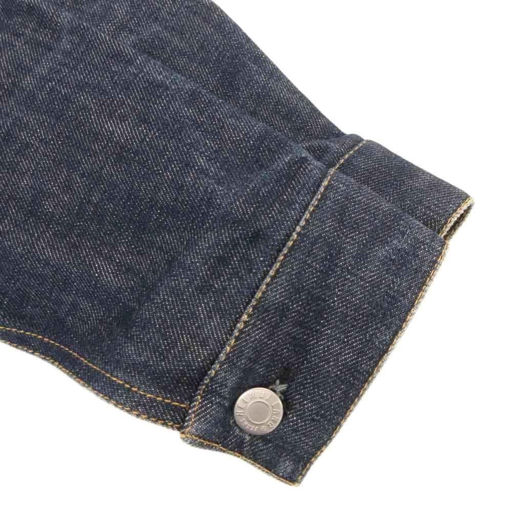 【中古】ヘルムートラン ヴィンテージ 90s 本人期 CLASSIC RAW DENIM デニムジャケット Gジャン イタリア製 46 ヘルムートラング HELMUT LANG ヴィンテージ 90s 本人期 CLASSIC RAW