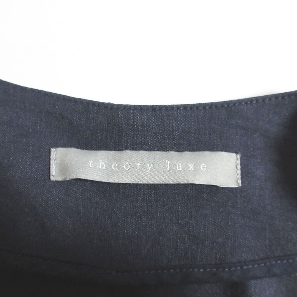 美品 theory luxe セオリーリュクス ECO CRUNCH WASH JALEA ライダース