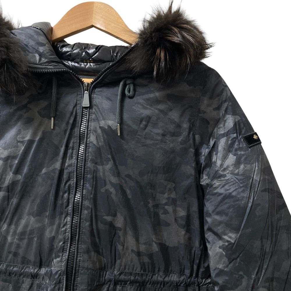 美品 TATRAS タトラス カモフラ柄 モッズダウンコート LTA14A4351