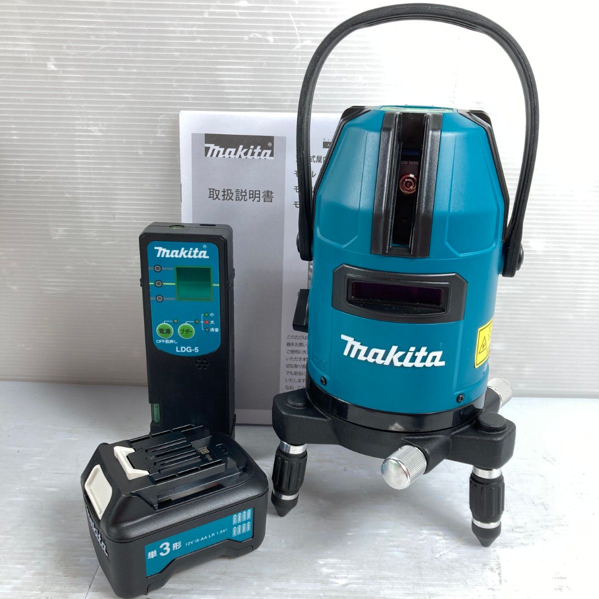 MAKITA マキタ グリーンレーザー墨出し器 受光器 ケース付属 SK 40 GD ブルー