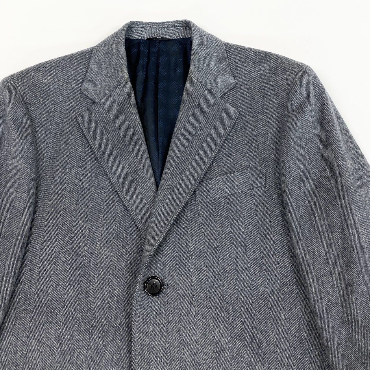 LANVIN カシミア100％ ジャケット 31L8 LANVIN COLLECTION ランバン コレクション ロングテーラード