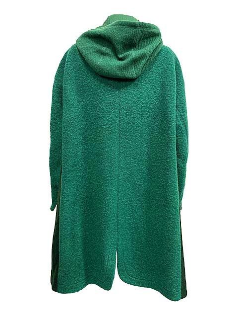 【】ann吉 アンキチ センソユニコ コート ロングコート サイズ38 レディース ウール 日本製S24＿s24