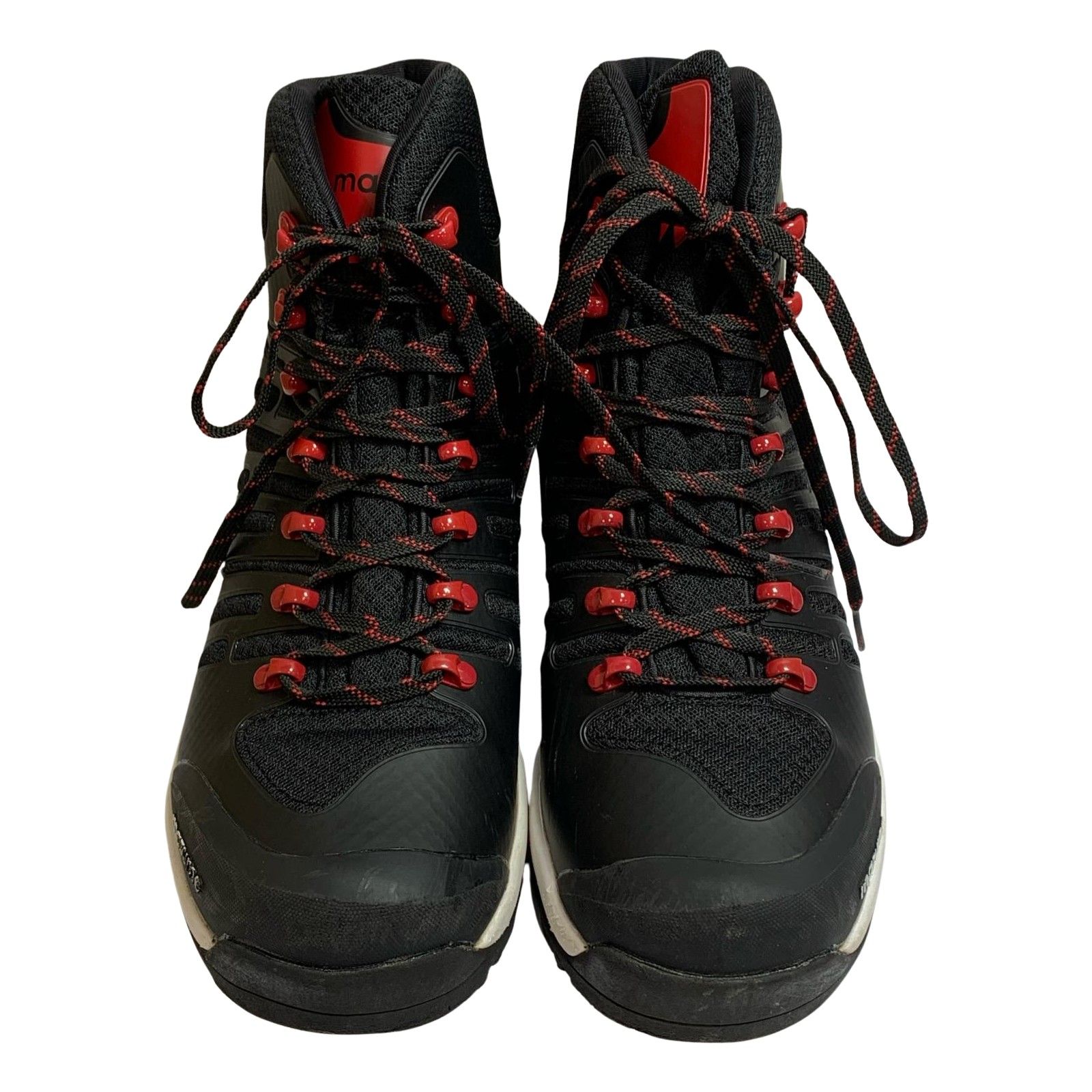 mazume マズメ フィッシングブーツ 26 0 cm スパイクシューズ ブラック x レッド