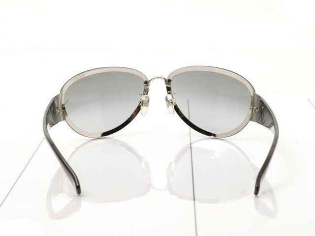CHANEL シャネル □ サングラス 4129 c.124/11 クリアグレーフレーム