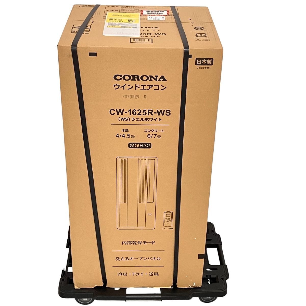 【未使用】CORONA ウィンドエアコン CW-1625R-WS ReLaLa コロナ CW-1625R-WS 窓用 ウィンドエアコン Relala リララ 冷房
