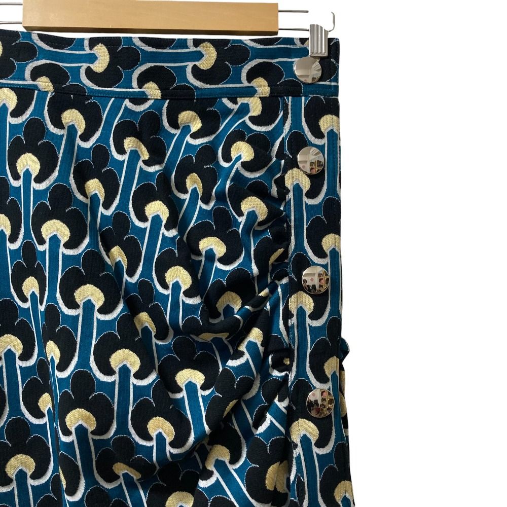 美品 MARNI マルニ フラワージャガードニット ロングスカート  