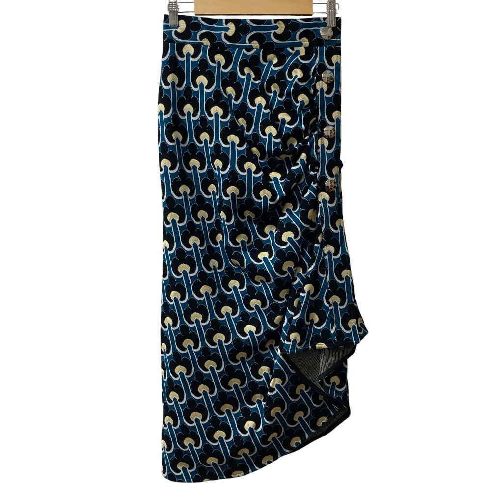 美品 MARNI マルニ フラワージャガードニット ロングスカート  