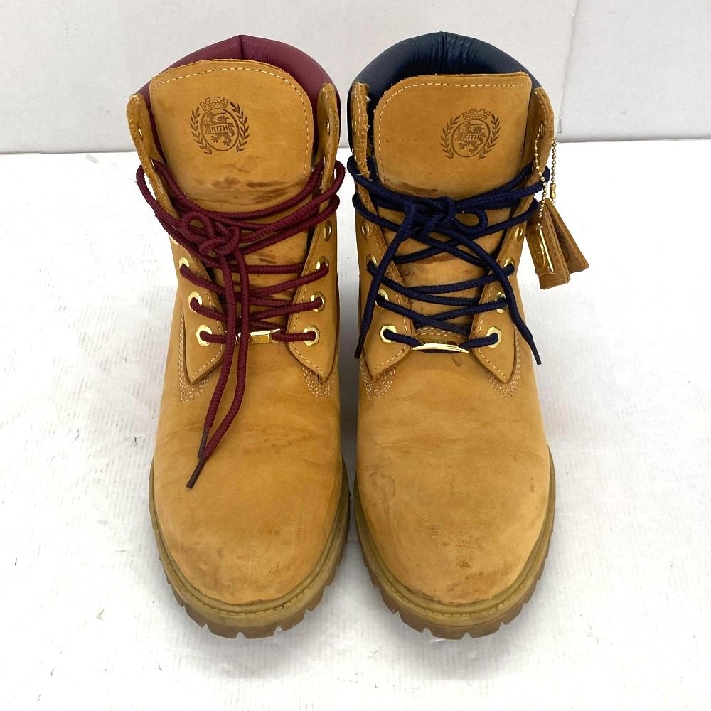 03 w 22658 Kith x Timberland GTX 6 Super Boot キス ティンバーランド スーパーブート ベージュ 28 5 cm メンズ 6インチブーツ ブーツ