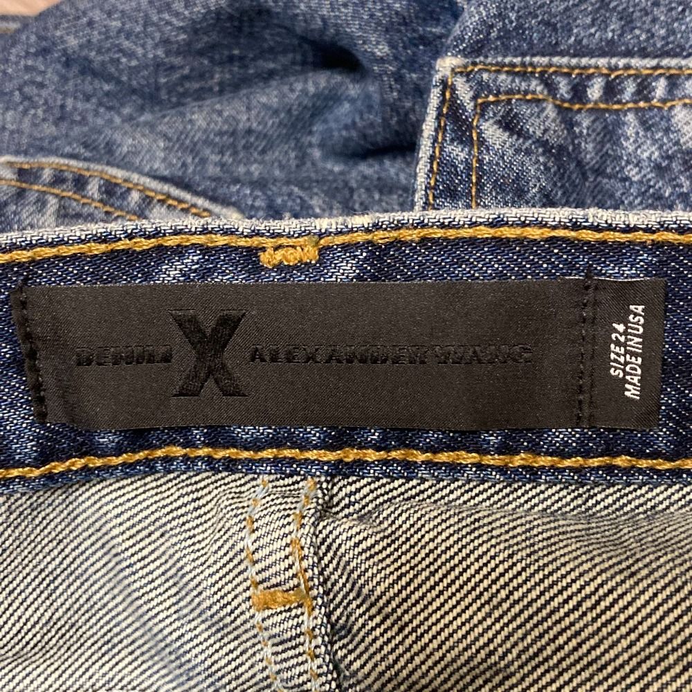 美品 Denim x Alexander Wang アレキサンダーワン テーパード デニム