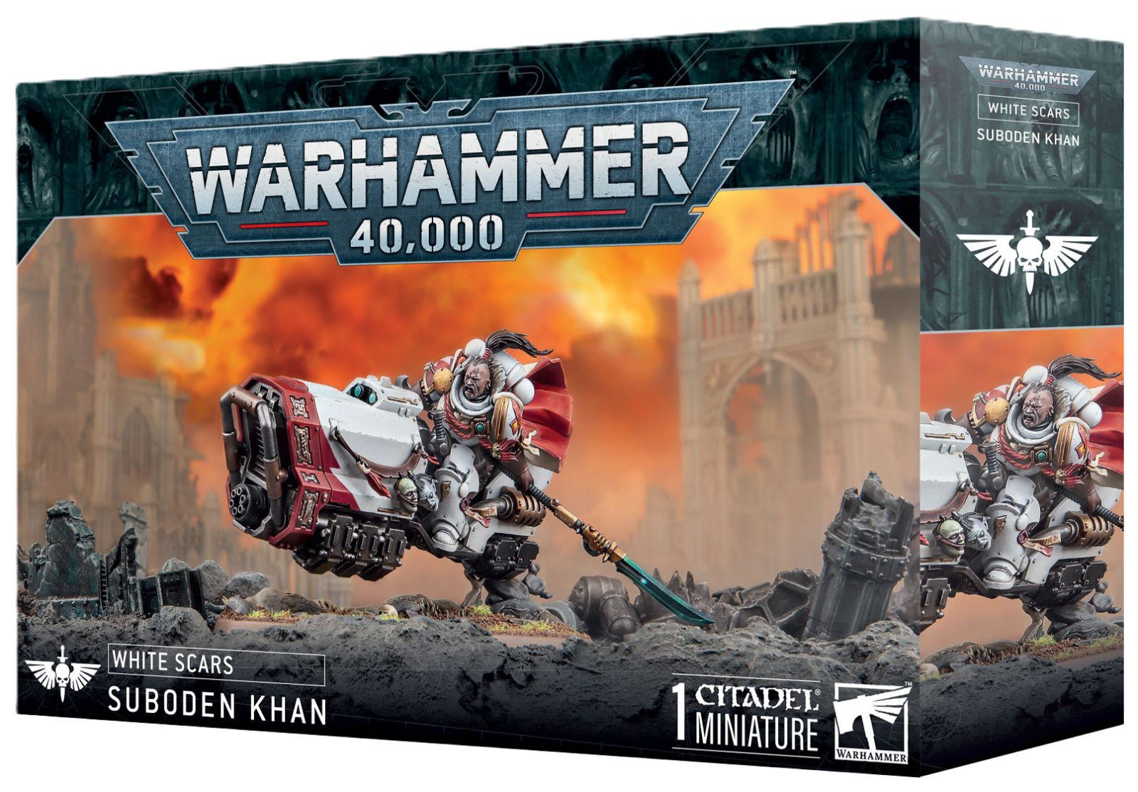 ウォーハンマー ホワイトスカー スボデン ハーン WHITE SCARS SUBODEN KHAN
