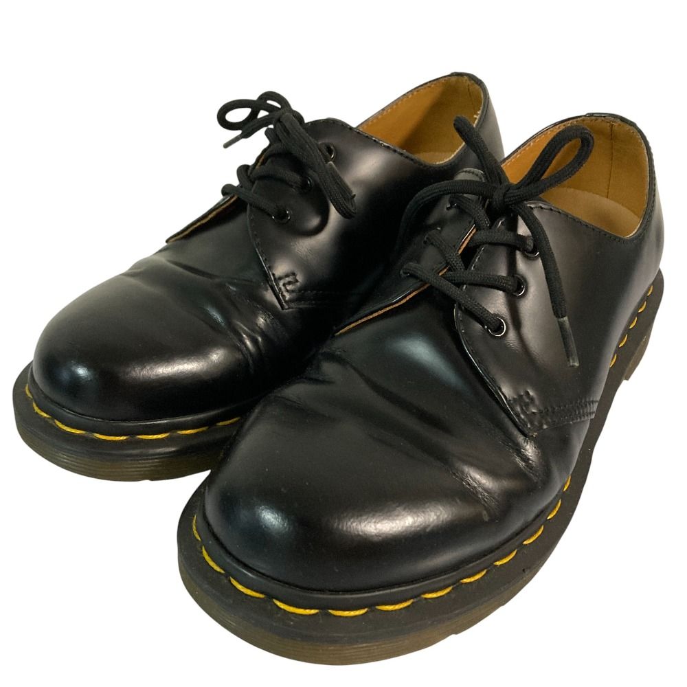 Dr Martens ドクターマーチン 1461 3 EYE ３ホール レースアップシューズ UK 5 24 cm ブラック レディース 古着