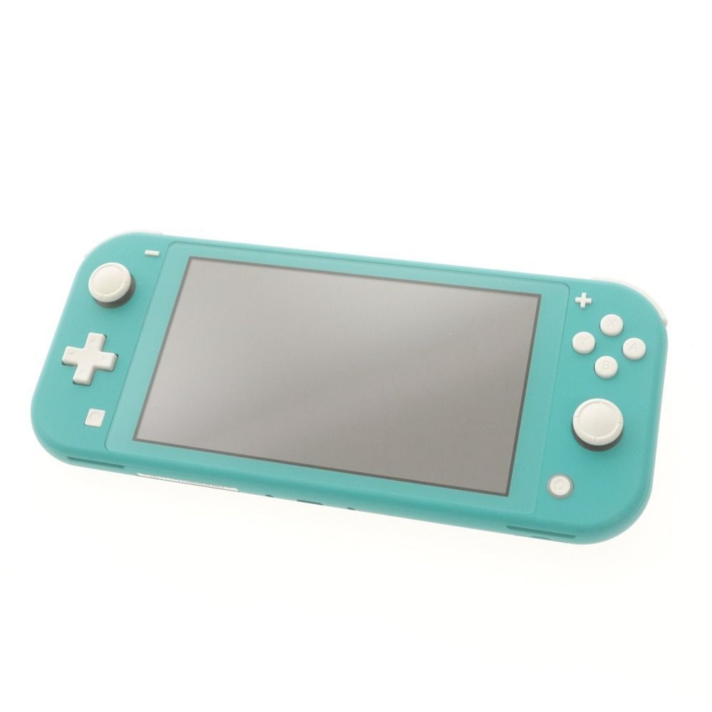 ニンテンドースイッチ ライト HDH-S-BAZAA ゲーム機 ターコイズ 通電 済み 付き