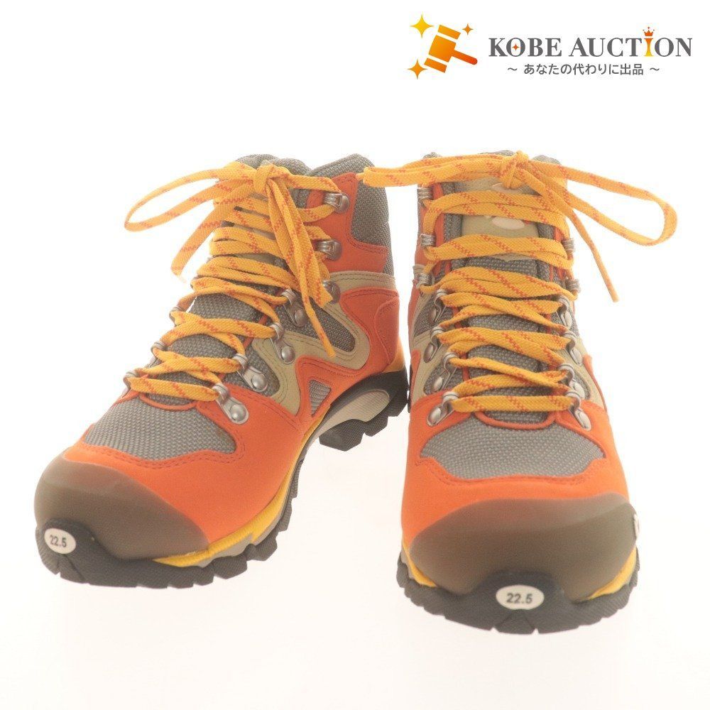 キャラバン トレッキングシューズ 0010402 C 4 02 靴 レディース 22 5 cm EE オレンジ き