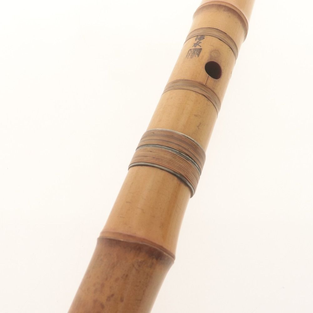 □ 尺八 和楽器 在銘 深水 全長約55cm - メルカリ