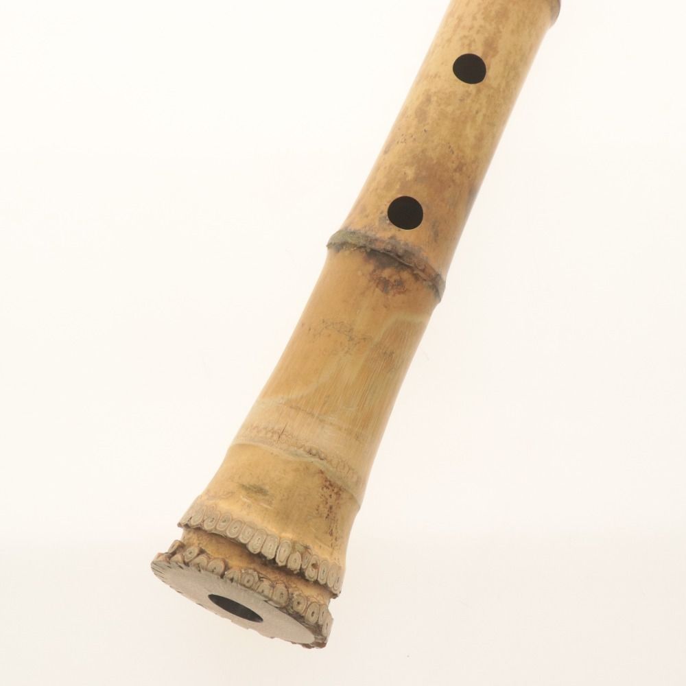 尺八 在銘 和楽器 全長約61cm □ 尺八 和楽器 在銘 竹治 全長約56cm 【公式通販】