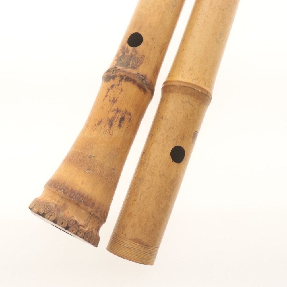 □ 尺八 和楽器 在銘 銘あり全長約62cm - メルカリ