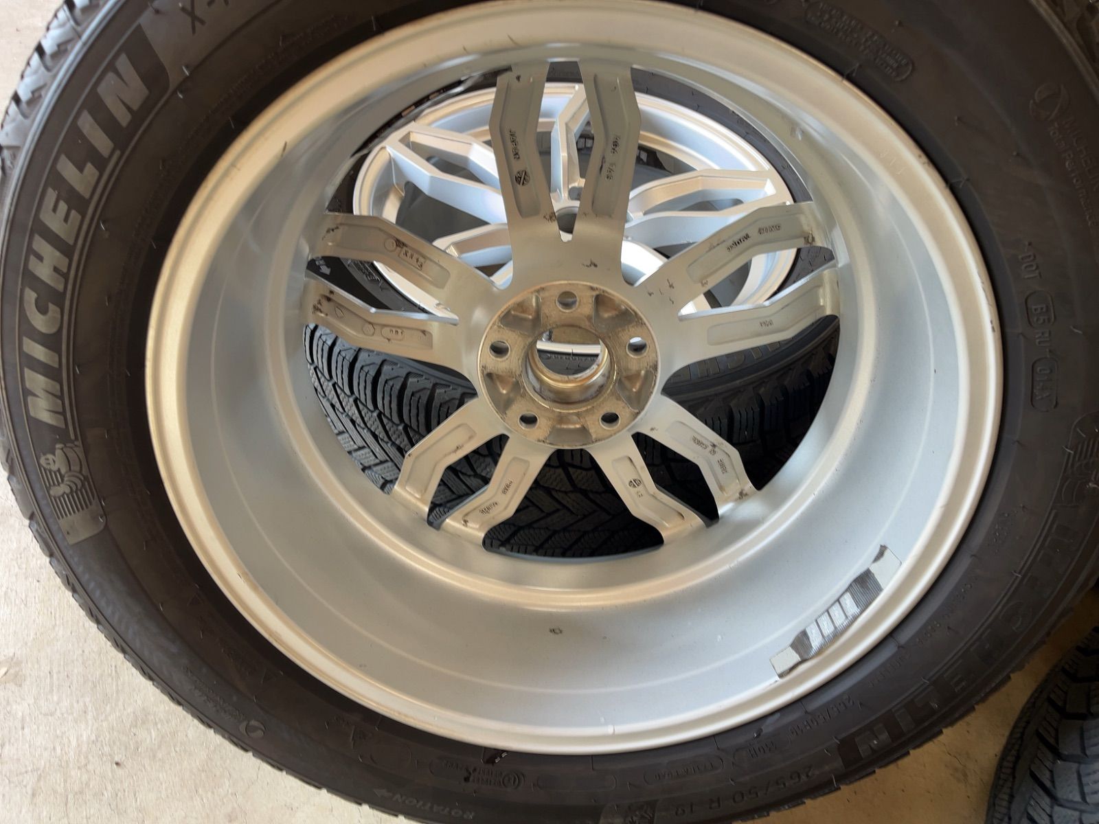  BMW X 5 G 05 6 06 ミシュラン スノー 4本セット 19インチ タイヤ ホイールセット