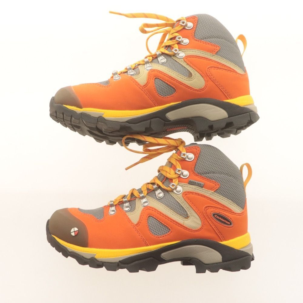 キャラバン トレッキングシューズ 0010402 C 4-02 靴 レディース 22.5 cm EE オレンジ き